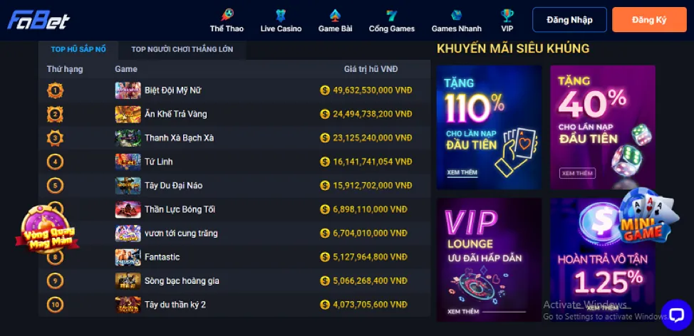 Các Loại Trò Chơi Slot Đa Dạng